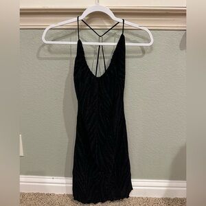 Urban Outfitters Black Strappy Dress